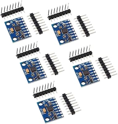 5 pieces Gy-521 MPU-6050 MPU6050 Module Analog gyroscopic sensors 3 axes.. From fashion to electronics, DIAYTAR Nigeria brings it all to your doorstep — fast, easy, and affordable.