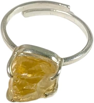 Adjustable ring of natural citrine precious stone composed of 92 % certified money.. Tired of overpriced goods and slow delivery? DIAYTAR Nigeria brings affordability and speed together with a wide selection of products.