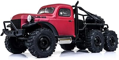 FMS Atlas 6 × 6 Crawler RTR Waterproof toy car with LED lights for all-terrain and all-terrain leisure for children and adults (red).. Nigeria's e-commerce leader delivers unmatched variety and value to your doorstep in just 5-8 days.