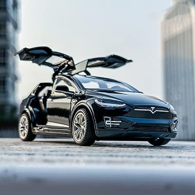Baby toy car on scale 1:32, Electronic alloy toys molded under pressure with lights and music, small car toys for children, gift (black).. DIAYTAR Nigeria: Discover more, spend less, and enjoy delivery within 5–8 days.