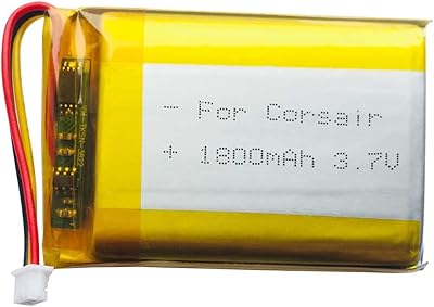 O-Llex replacement battery 3.7 V 1800 mAh for corsair void pro rgb hs70 pro virtuoso rgb wireless game can be dolby 7.1 and more.. Discover the perfect balance of selection and value with DIAYTAR NIGERIA's nationwide e-commerce platform.
