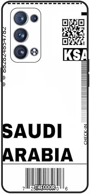 Protective case for mobile phone Oppo Reno 6 Pro Plus, 5G network, Saudi Arabia boarding card.. Shop smarter, not harder with DIAYTAR NIGERIA - thousands of products at your fingertips with affordable delivery.