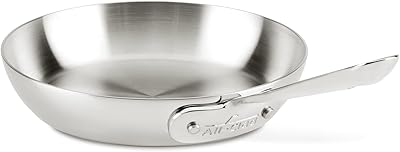 All-Clad D3 frying stove 3 stainless steel thicknesses, 7.5 inches, silver.. DIAYTAR NIGERIA provides endless shopping possibilities with affordable prices and prompt delivery service.