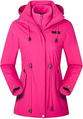 3 in 1 snow jacket for women, hot rain coat for ski snowboarding, windbreaker clothing for outdoor activities.. Shop like never before with DIAYTAR NIGERIA's comprehensive marketplace and budget-friendly shipping.