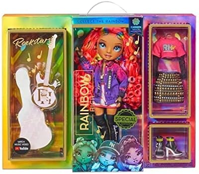 Mannequin Rainbow High Rockstar 2 Complete and Essential Group Mannequin doll Select Carmen Major, Vanessa Tempo and Lyric Lucas... Shop confidently with DIAYTAR NIGERIA's vast product range and budget-friendly nationwide shipping.
