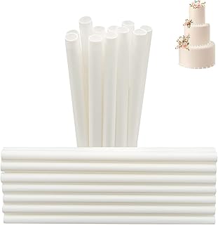14 White cake ankles, cake support bars, plastic cake sticks, round cake ankles for hierarchy and stacking support (0.4 "in diameter, 9.45" in length).. Nigeria's favorite online shopping platform, DIAYTAR offers unbeatable prices and delivery within a week.