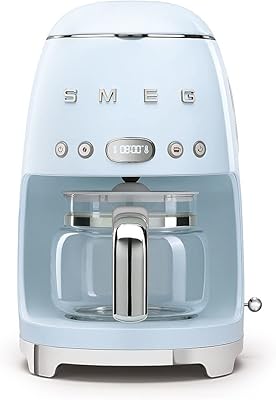 DCF02PBUK SMEG coffee maker in the classic design of the 1950s capacity of 10 cups with function.. DIAYTAR NIGERIA makes quality accessible with low prices and reliable 5-8 day nationwide delivery.