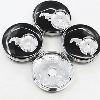 4 pieces 60 mm ATIMAX Black and Red Horse Logo logo wheel in alloy (black, for horse).. DIAYTAR Nigeria: Shopping that fits your budget and your schedule.