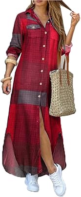 Kongqi women's dress 2021 Simple printing "Europe and United States" Cross-border, red + gray, size S.. Shop for less and receive more with DIAYTAR NIGERIA's expansive e-commerce platform and nationwide delivery.