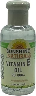 Vitamin E Sunshine Naturals 70,000 IU hydrates dry skin 75 ml.. Get the deals you love and the delivery speed you need at DIAYTAR Nigeria.