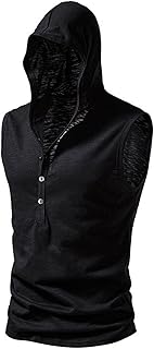 Fashionable hooded vest for men, United Color, Bamboo cotton, comfortable, loose, sleeveless, hooded t-shirt.. Enjoy the simplicity of shopping with DIAYTAR NIGERIA, offering vast choices delivered in just 5-8 days.