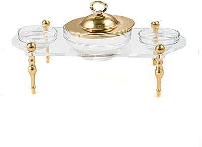 Set of 4 02-1037 service bowls, gold.. Discover unbeatable variety on DIAYTAR Nigeria — shop today, delivered this week.