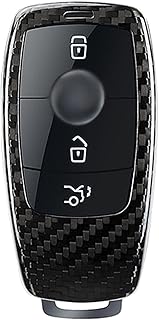 Intelligent carbon fiber-fiber-fiber-fiber carbon cover, for Mercedes-Benz 2019-2021 Class C Class G 2017-2021 Class A 2018-2021 CLASS S, Intelligent car key shell for men and women-Black.. DIAYTAR NIGERIA bridges the gap between desire and affordability with nationwide delivery in under 8 days.