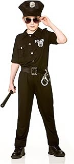 New York police costume for young boys, black, 8-10 years old.. Everything you want, delivered fast — DIAYTAR Nigeria does it better.