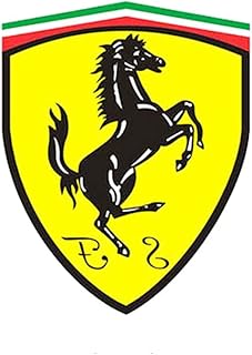 Car emblem sticker for 3D Ferrari ABS logo sticker.. DIAYTAR NIGERIA: Simplifying access to thousands of products with affordable nationwide shipping.
