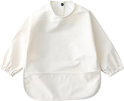 GZM waterproof baby bib, long -sleeved breastfeeding bib with food recovery, easy to clean and washable.. Transform how you shop with DIAYTAR NIGERIA's vast selection and budget-friendly delivery options.