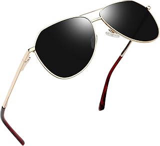 Classic sunglasses for men and women, military design, luxury polarized metal frame for UV400 protection.. DIAYTAR NIGERIA: Where thousands of products meet affordable prices and reliable 5-8 day delivery.