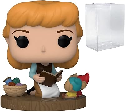 Disney Pop: Multicolored vinyl figurine Funko Pop Princess Cinderella.. DIAYTAR NIGERIA: Where shopping meets satisfaction with affordable prices and reliable 5-8 day shipping.