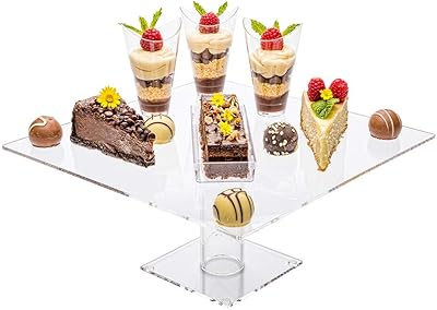 Restaurantware RWP0410C Buffet display in transparent acrylic - 1 box - Restaurantware.. Enjoy stress-free shopping with affordable prices on DIAYTAR Nigeria.