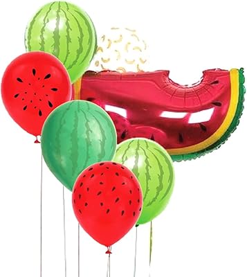 Dzrj watermelon theme balloons, 20 latex balloons for watermelon birthday, summer fruit decorations.. Whether you're in Lagos, Abuja, or anywhere in between, DIAYTAR Nigeria ensures your online shopping experience is smooth, affordable, and fast.