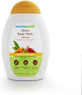 Mama Earth Ubtan Cleaner for the body with turmeric and saffron for radiant skin - 300 ml.. Save more, wait less — DIAYTAR Nigeria delivers faster than ever.