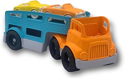 Joodi Car Carrier Trailer Toy 3pcs Set Car Transputing Truck Composed of a trailer and 2 Sports vehicles Best Toys Kids and Girls Camion Free Road Blé Material Gift Material.. Experience the convenience of boundless shopping with DIAYTAR NIGERIA's affordable platform and quick shipping.