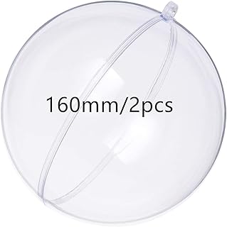 Kinist transparent plastic ball to fill, home decoration for wedding festival, Christmas, DIY (160 mm/2 rooms).. Your digital shopping companion, DIAYTAR NIGERIA offers exceptional value with delivery in less than 8 days.