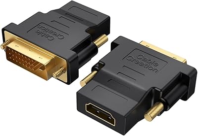 HDMI adapter to DVI 2 games of DVI Create Cables Plated.. Your ultimate shopping destination, DIAYTAR NIGERIA combines extensive selection with affordable shipping.