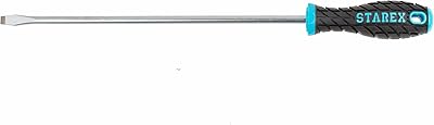 Starix 8x300 flat head screwdriver with flexible rubber handle Starex plastic gray.. Why pay more? DIAYTAR Nigeria gives you the best for less.