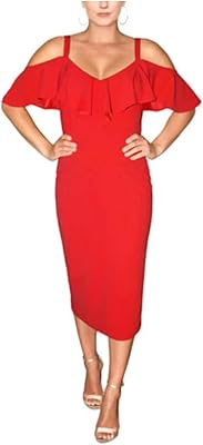 Mid-length-naked shoulder dress for women.. DIAYTAR NIGERIA: Your one-stop e-commerce destination with affordable prices and nationwide delivery in 5-8 days.