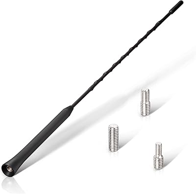 Universal car replacement antenna in eight woods, AM/FM/DAB car roof antenna, car rod antenna, m4 m6.40cm screw.. DIAYTAR NIGERIA: Your affordable shopping destination with thousands of products delivered in days.