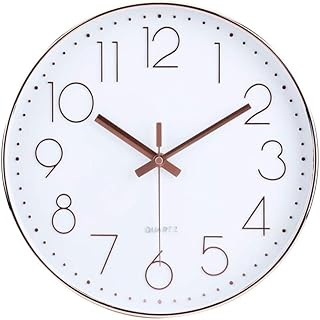Large Houselet Digital Wall Clock, 16.25 inch LED digital clock with automatic temperature and gradation, easy to follow week (12 inch)).. Discover endless possibilities with DIAYTAR NIGERIA's comprehensive selection and reliable shipping.
