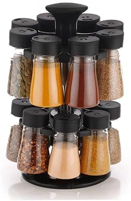 Transparent round spice shelf storage for kitchen set of rotating shelves 16 in 1.. Experience retail therapy without the financial stress at DIAYTAR NIGERIA's affordable e-commerce platform.