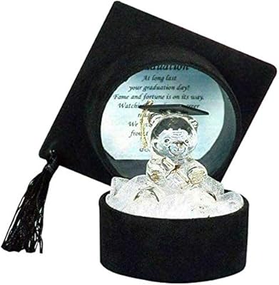 Congratulations gift box for obtaining a diploma with a crystal glass figurine and a memorable poem, an ideal gift for graduates of universities, colleges and schools. Special packaging (Bear in graduation box).. Shop with purpose at DIAYTAR NIGERIA and receive products at unbeatable prices within the week.