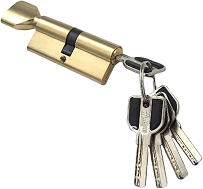 Msvila brass lock cylinder 5 keys with rubber handle.. DIAYTAR NIGERIA: Where thousands of products meet affordable prices and reliable 5-8 day delivery.