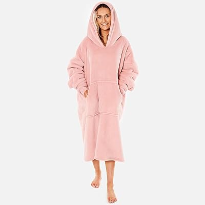 Extra long Siena oversized hooded cover with pockets and sleeves giant fleece in fleece.. Your e-commerce hub for everything — DIAYTAR Nigeria has you covered.