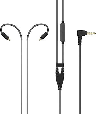 Replacement cable for Mi Audio MX Pro Series headphones and M6 Pro with integrated microphone and remote control (black).. DIAYTAR NIGERIA stands as your affordable shopping ally with nationwide delivery in just 5-8 days.