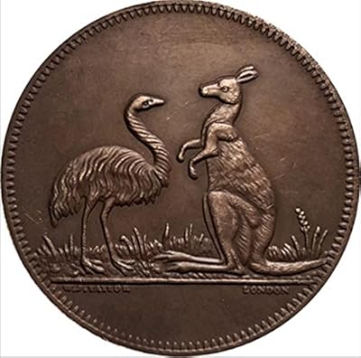 A Australian piece of one penny, brass ostrich piece.. Your shopping dreams realized through DIAYTAR NIGERIA's affordable platform with reliable delivery times.