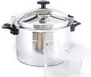 Aluminum pressure cooker and special grid (20 liters).. DIAYTAR NIGERIA: Your one-stop e-commerce destination with affordable prices and nationwide delivery in 5-8 days.
