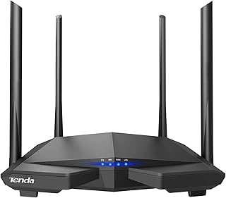 Smart WiFi Router Tenda AC1200, Double Wireless Wireless Router High Speed ​​Band with Intelligent Application, 4 Fast Ethernet Ports 100 Mbps, WiFi Support Support, Access Point Mode, IPV6 and Parental Control (AC6).. Easy checkout, quick delivery — shop now on DIAYTAR Nigeria.