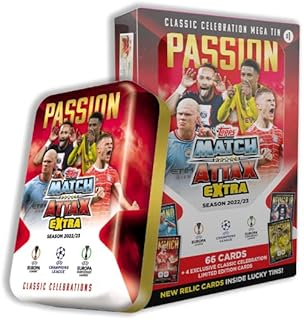 Topps champions league match attax extra 2022/2023 - 1x mega tin passion.. Your complete marketplace solution, DIAYTAR NIGERIA offers unbeatable value with delivery within the week.