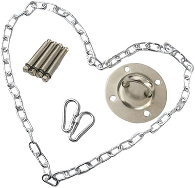 Set of pivotal yardy metal chain clips 1.5 meters long for interior and outdoor use.. DIAYTAR NIGERIA: Where shopping meets satisfaction with affordable prices and reliable 5-8 day shipping.