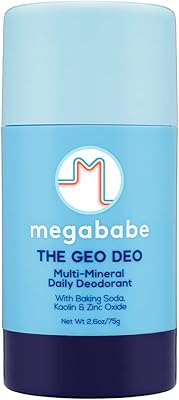 Daodorant Daily Megababy - The Geo Deo with Multi -Minerals | without aluminum and entirely natural | 2.6 oz.. DIAYTAR NIGERIA revolutionizes online shopping with competitive prices and reliable 5-8 day delivery.