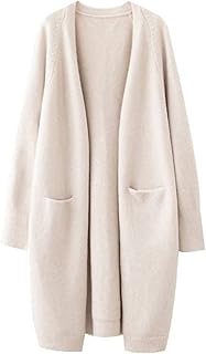 Hobivhobiva pullweatersforwomen lady col v oversize long pull cardigans veste manteau femmes pull cardigan manteau outwear top.. DIAYTAR NIGERIA: Your partner in affordable online retail with reliable shipping across Nigeria.