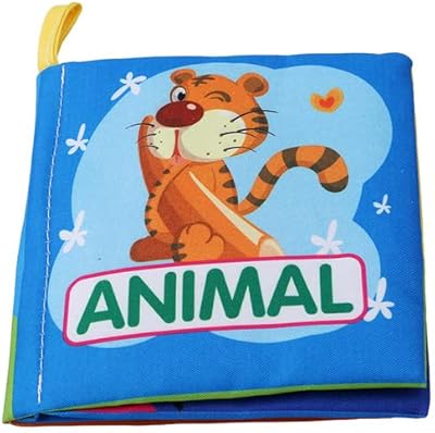 EDUPRO - Books for babies for children Silent Book Soft Fabric Book In English Development of Baby Intelligence Learn the image Cognize Libros Infantile (Animal).. Your home for smart shopping — DIAYTAR Nigeria delivers fast and cheap.