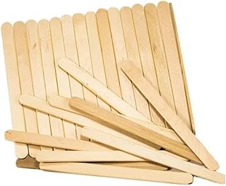 Wooden ice cream sticks, garden craftsmanship, wooden ice cream sticks for crafts (11 cm 50pcs).. DIAYTAR NIGERIA delivers happiness in 5-8 days with our affordable and diverse product range.