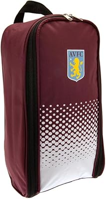 Aston Villa FC boot bag, official goods, - about 35 cm x 18 cm x 12 cm, burgundy, - about 35 cm x 18 cm x 12 cm, boot bag.. Shop with confidence at DIAYTAR NIGERIA, offering extensive product variety with nationwide delivery.