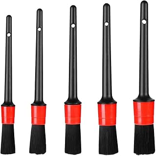 Set of 5 Oriti car retail brushes, car cleaning kit, perfect automotive retail brushes to clean the wheels, engine, emblems, ventilation mouths, leather, dashboard, fillings, set of automatic retail tools.. Shop with confidence at DIAYTAR NIGERIA, enjoying competitive prices and delivery within 8 days.