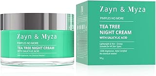 Night cream with tea tree extract with ZM Niacinamide | Open pores and reduces brown spots | Light and not greasy | For skins with acne tendency 50 grams.. Thousands of items, all priced just right — shop DIAYTAR Nigeria today.