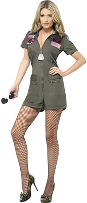 Top Gun Smiffys aviator costume, green, size M, 27084m.. DIAYTAR NIGERIA stands as your affordable shopping ally with nationwide delivery in just 5-8 days.